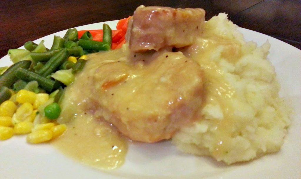 Smothered Pork Chops (Crockpot)