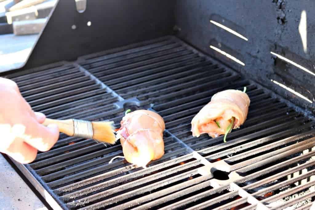 Grilled Italian Chicken Rollettes
