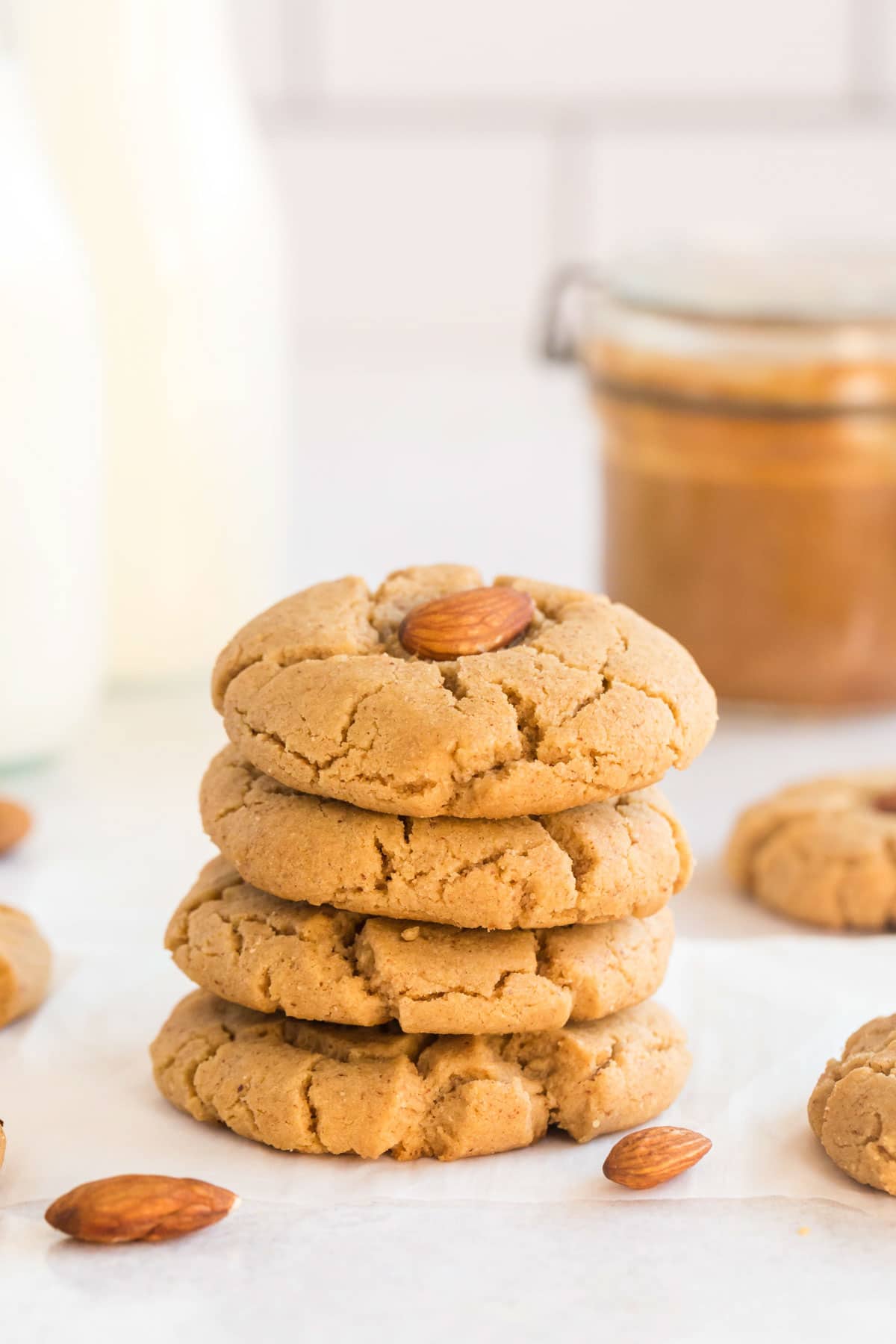 Easy Almond Butter Cookies Recipe - Kylee Cooks