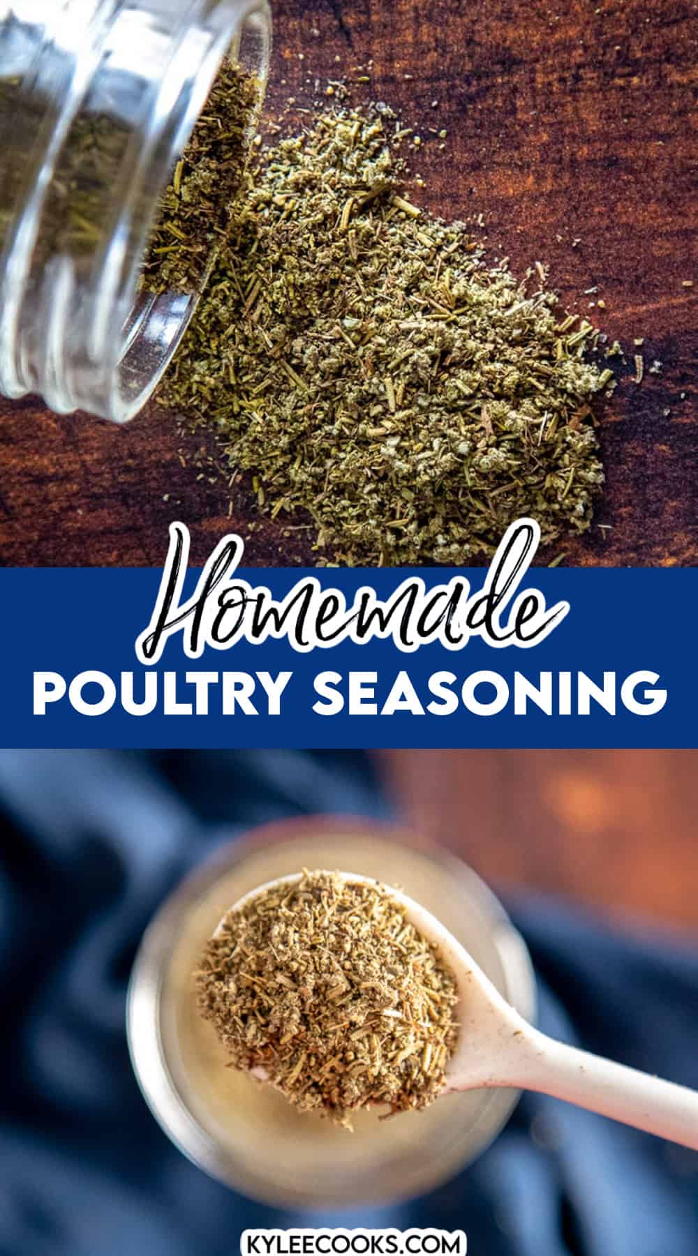 Poultry Seasoning with recipe name overlaid in text.
