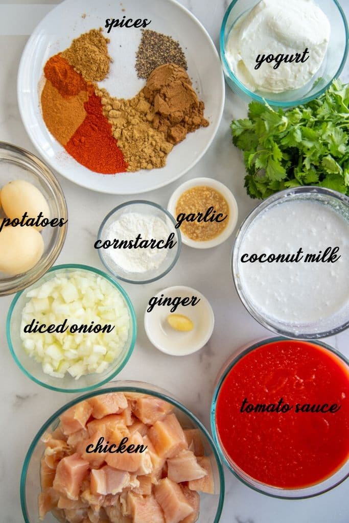 Chicken Tikka Masala Ingredients