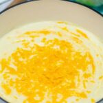 Easy Cauliflower Soup in a dutch oven