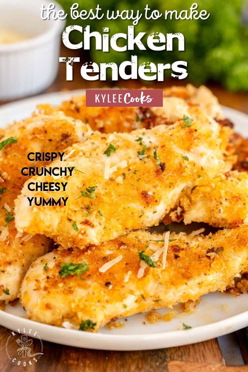 chicken tenders with text overlay