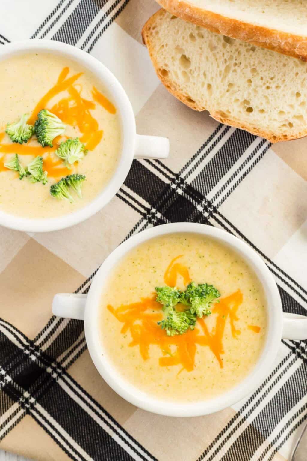 Broccoli Cheddar Soup Recipe ready in 20 minutes! Kylee Cooks