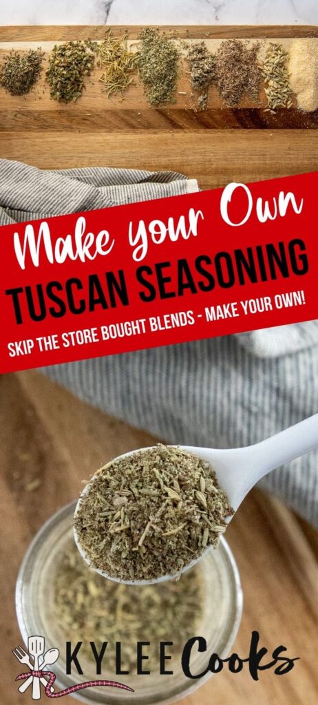 Tuscan Seasoning pin with text overlay