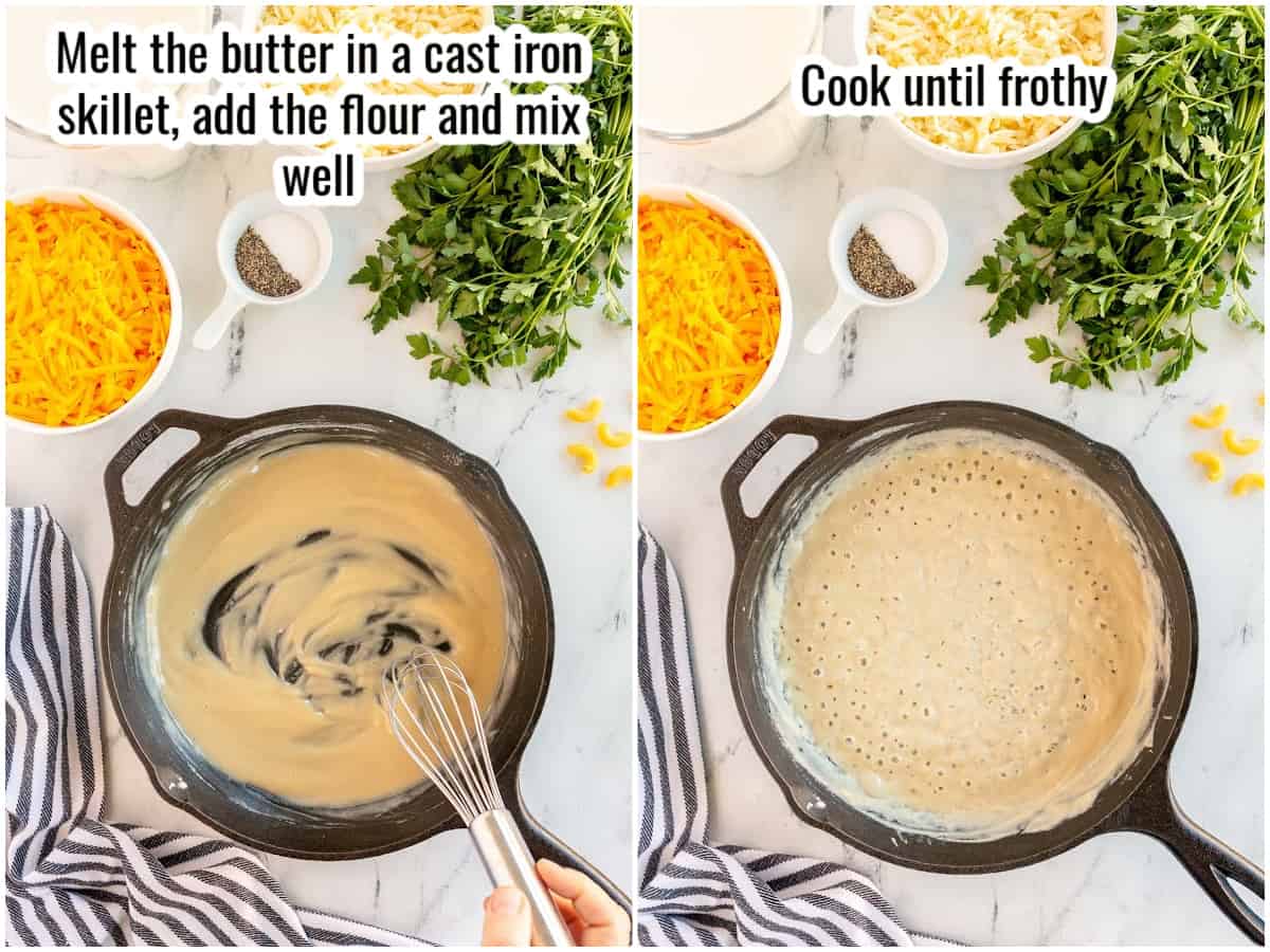 step by step making a roux