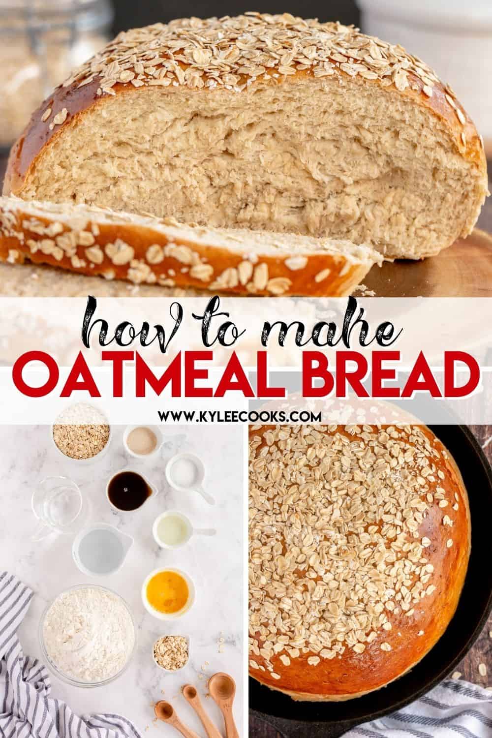 oatmeal bread cut into slices