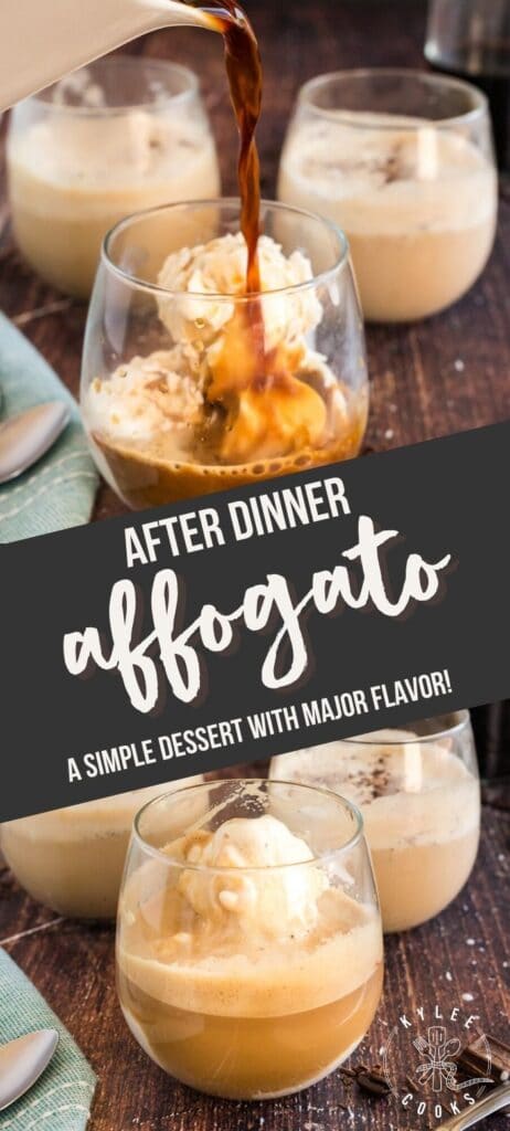 affogato pin with text overlay