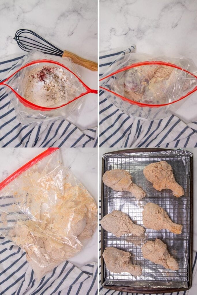 how to bread chicken for oven frying
