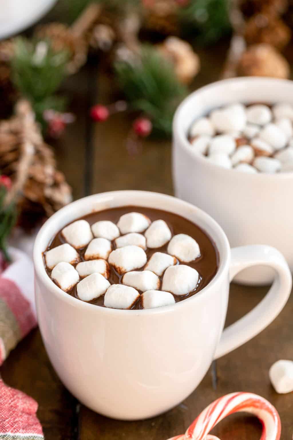 Easy Crockpot Hot Chocolate Recipe Kylee Cooks