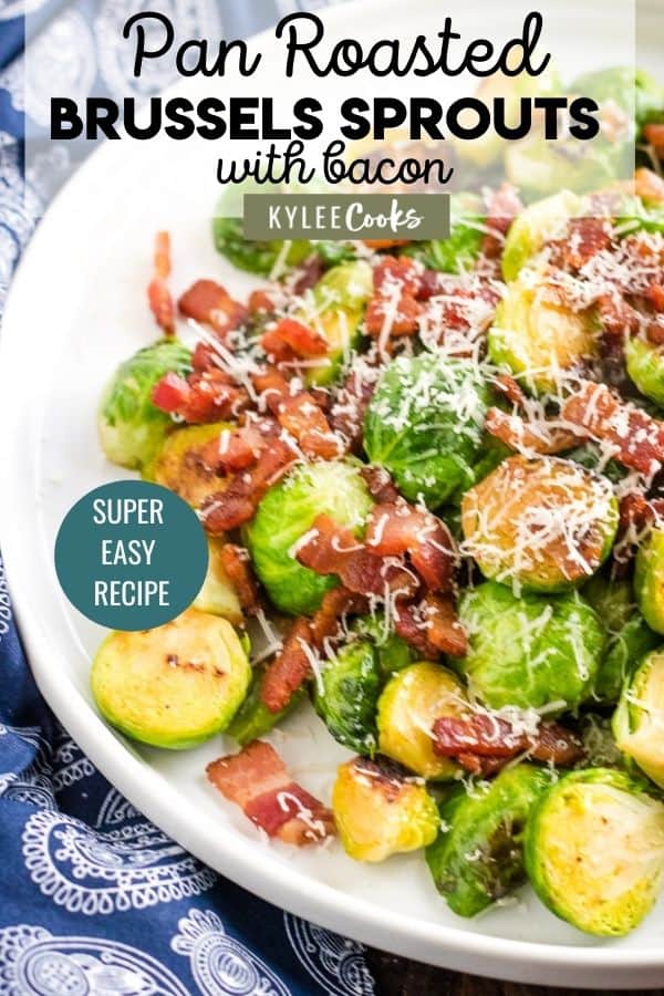 roasted brussels sprouts with text overlaywith text overlay
