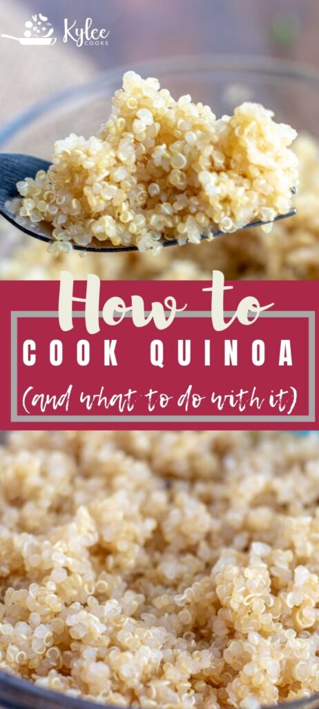 How to cook Quinoa (and what to do with it!) - Kylee Cooks