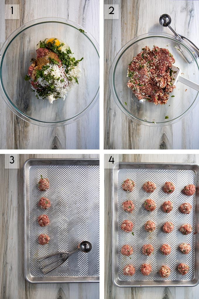 how to make meatballs for albondigas soup