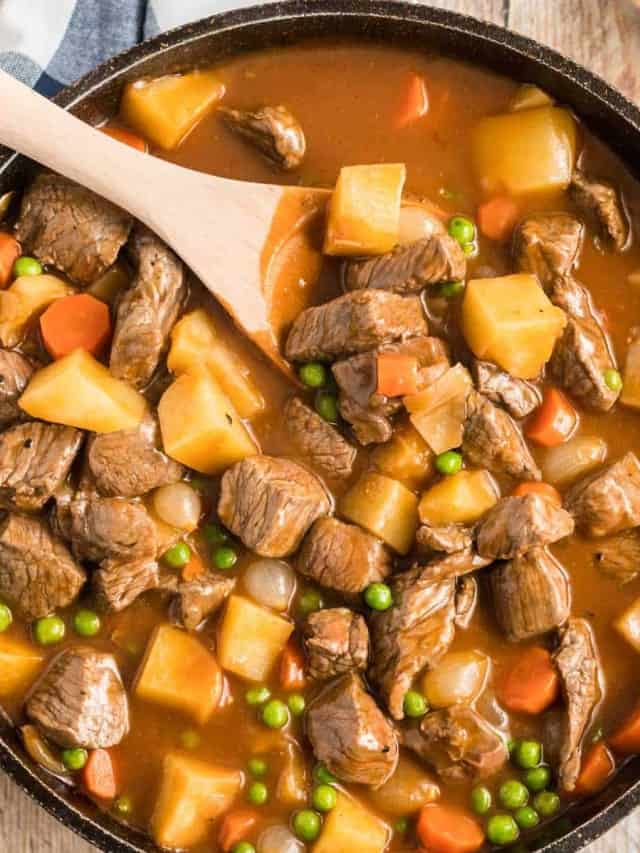 Family Favorite Stove Top Beef Stew