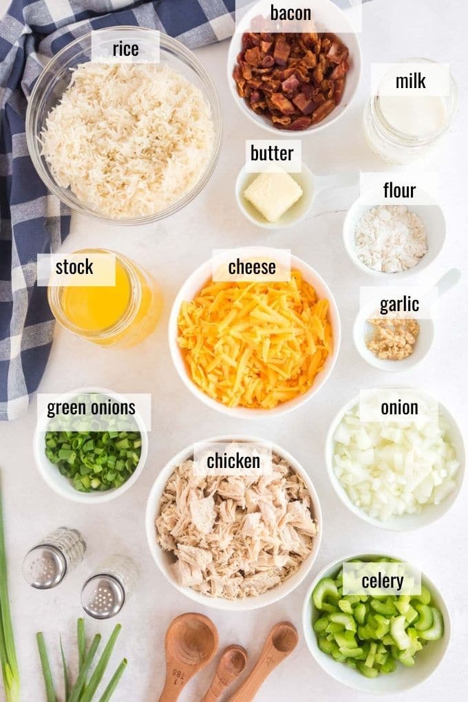 rice casserole ingredidnts