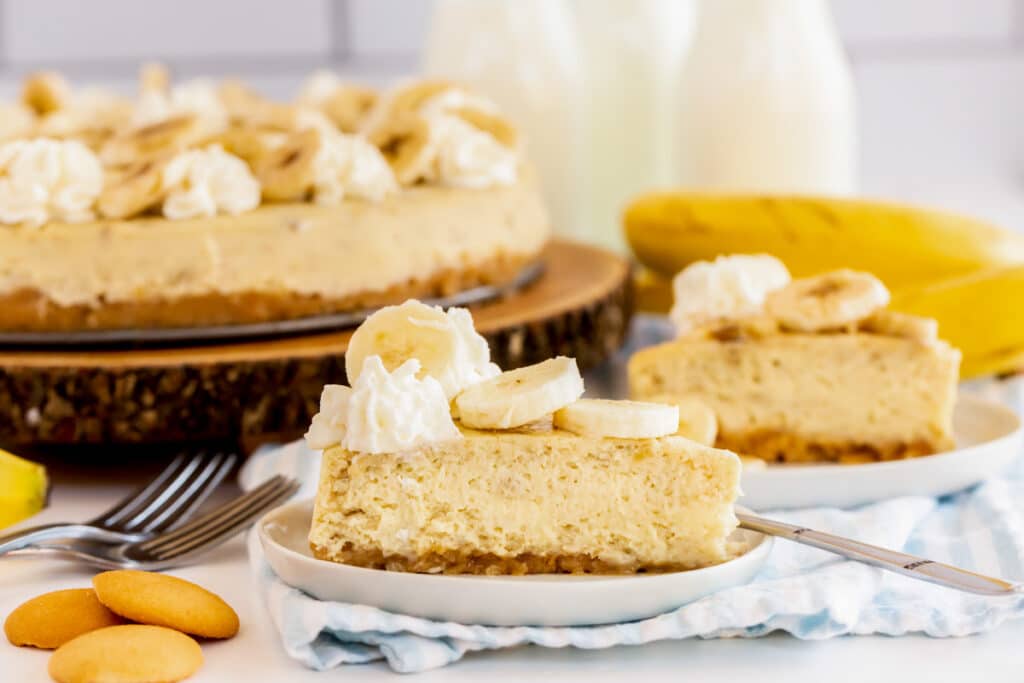 The Best Banana Cream Cheesecake Kylee Cooks
