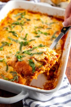 The Best Ravioli Lasagna Recipe - Kylee Cooks