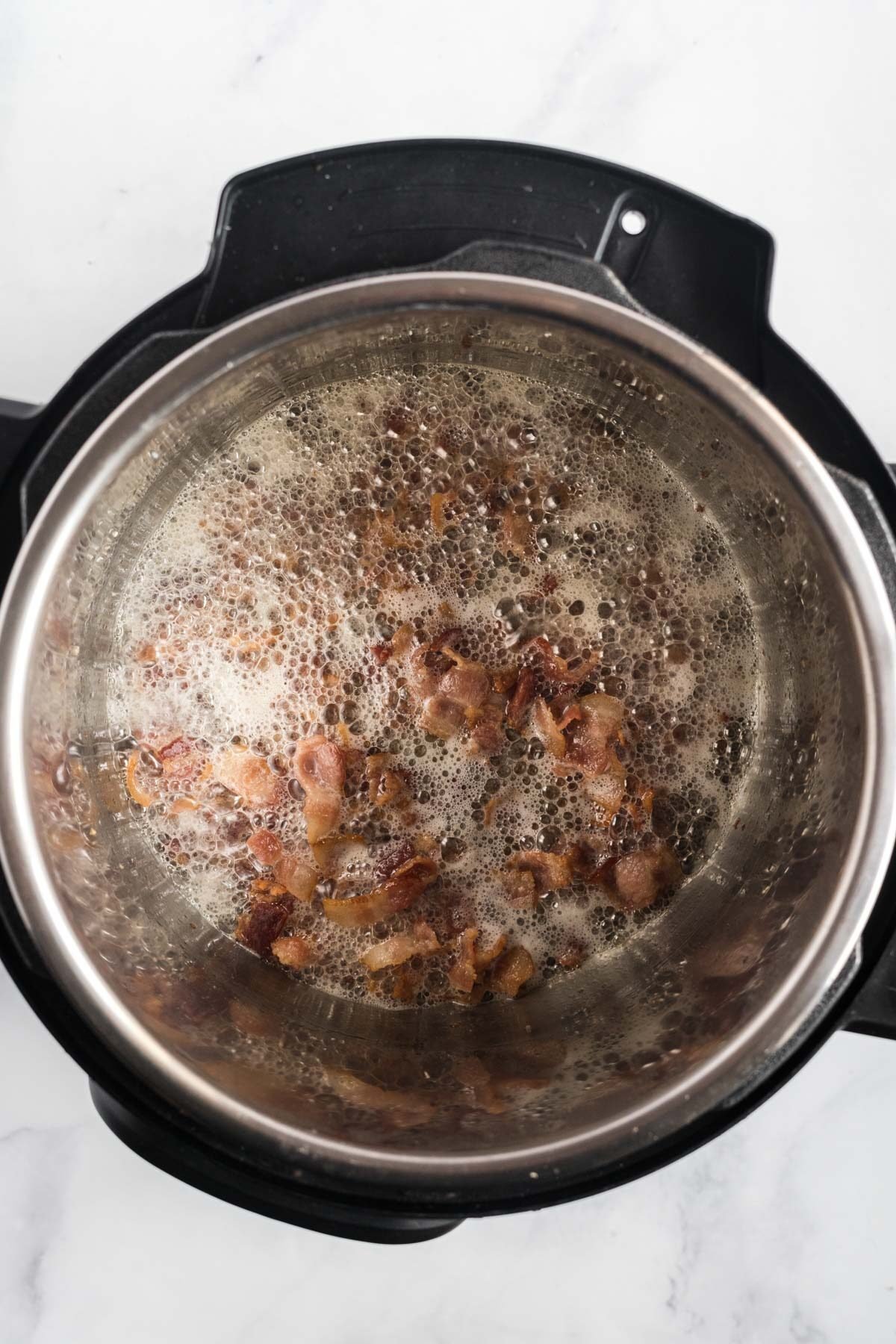 instant pot cooking bacon