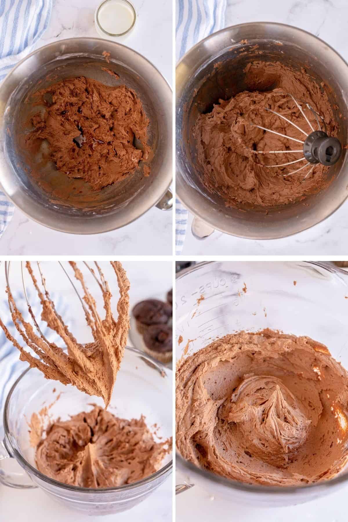 step by step how to make chocolate frosting