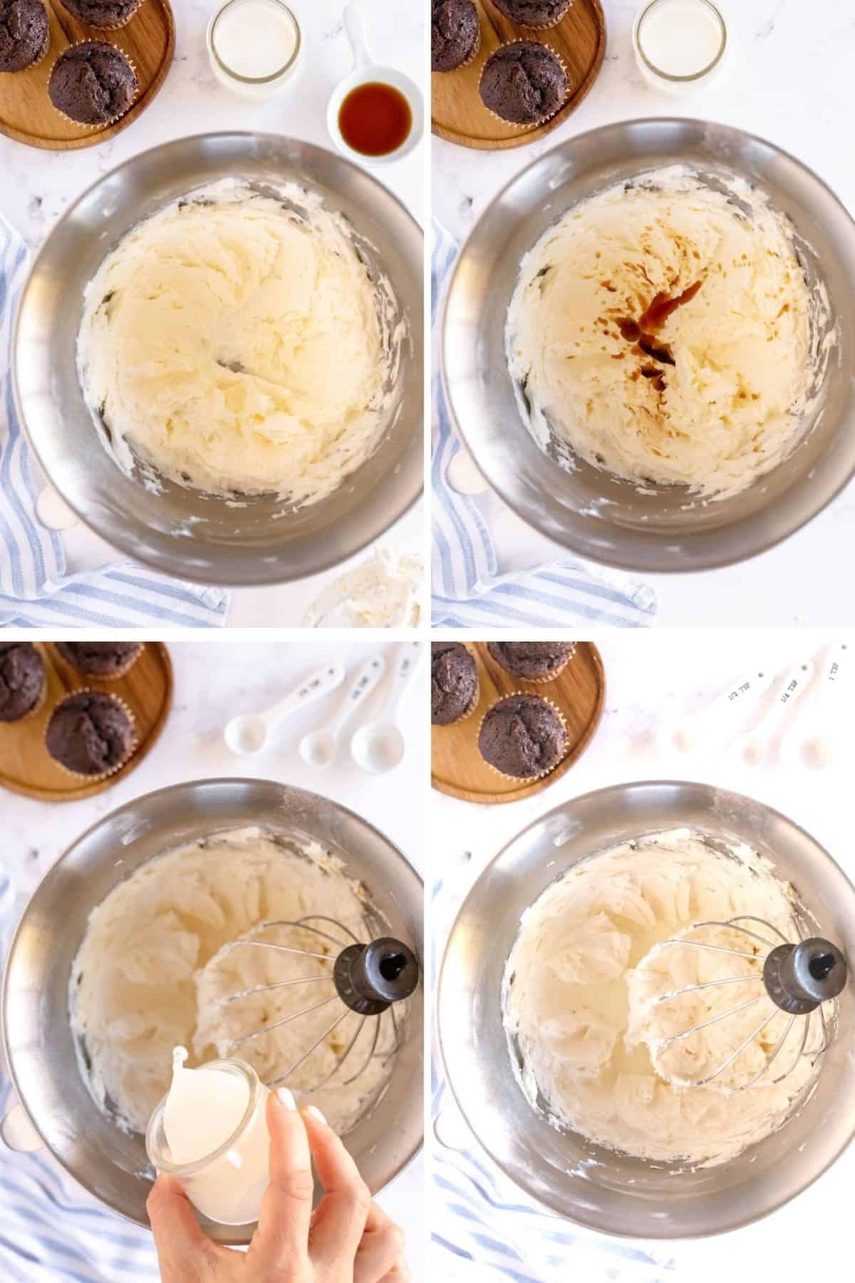 How to make Vanilla Frosting step by step