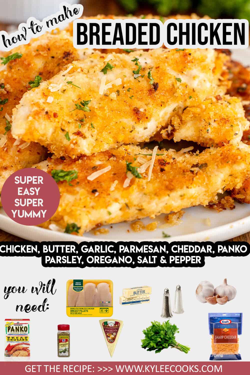chicken tenders with text overlay