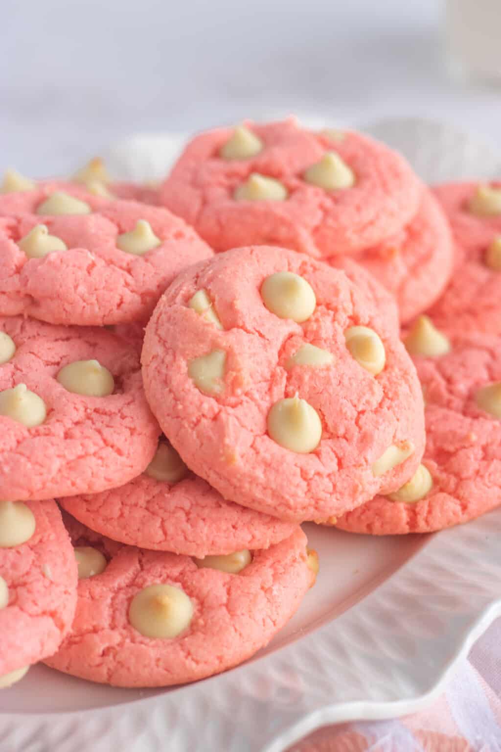 Strawberry Cake Mix Cookies Recipe Kylee Cooks
