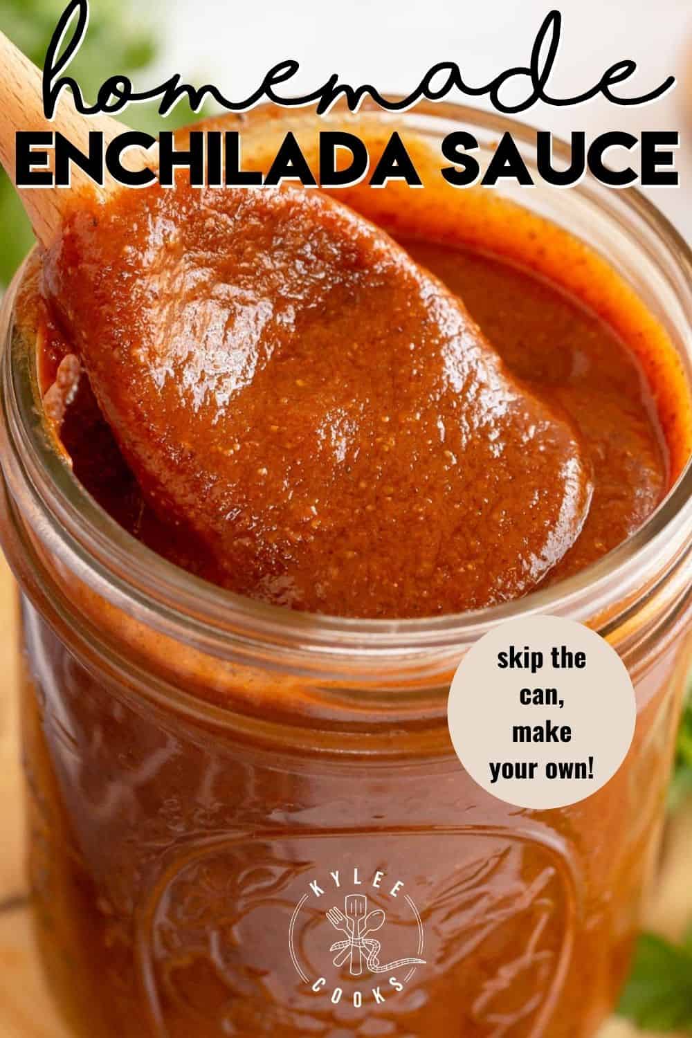 Homemade Enchilada Sauce Recipe (from scratch) | Kylee Cooks