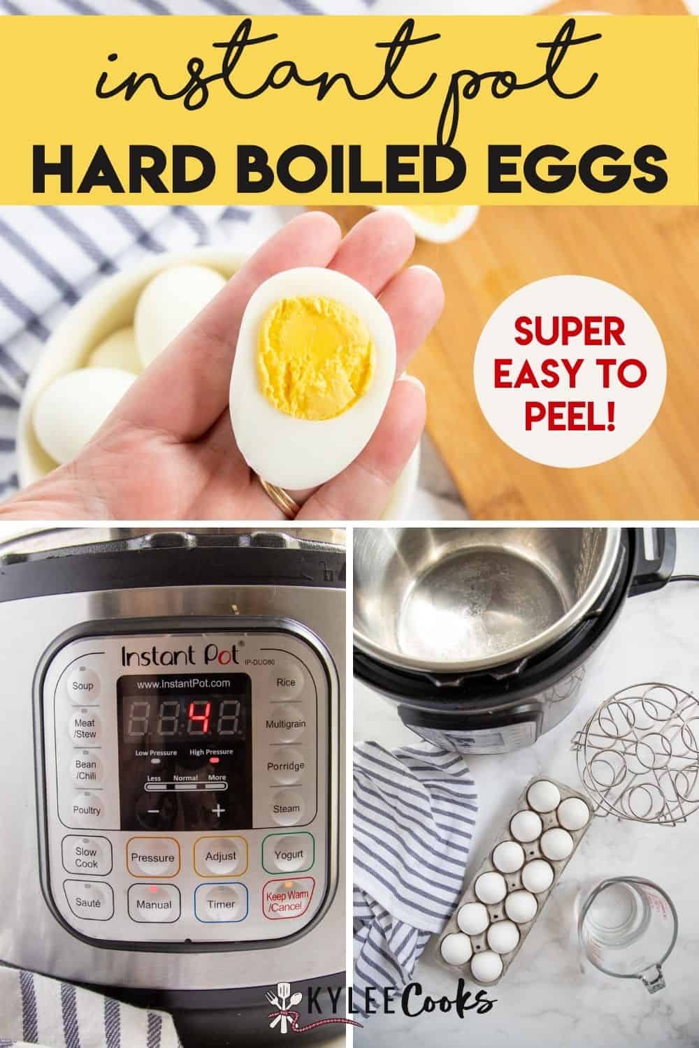 Instant Pot Mini Hard Boiled Eggs