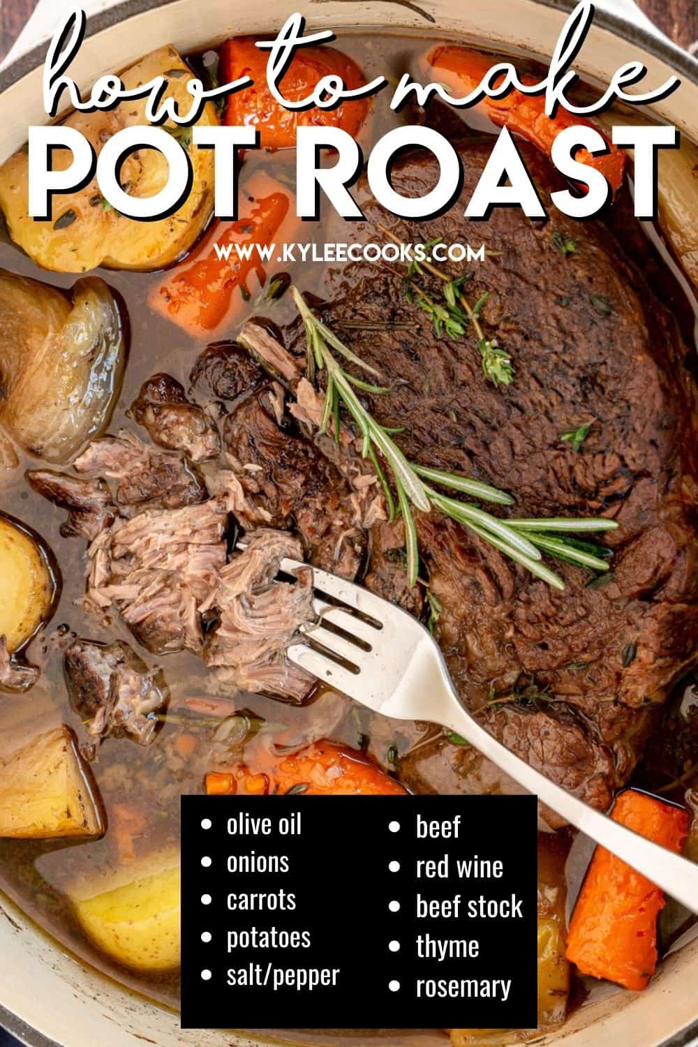 pot roast with text overlay