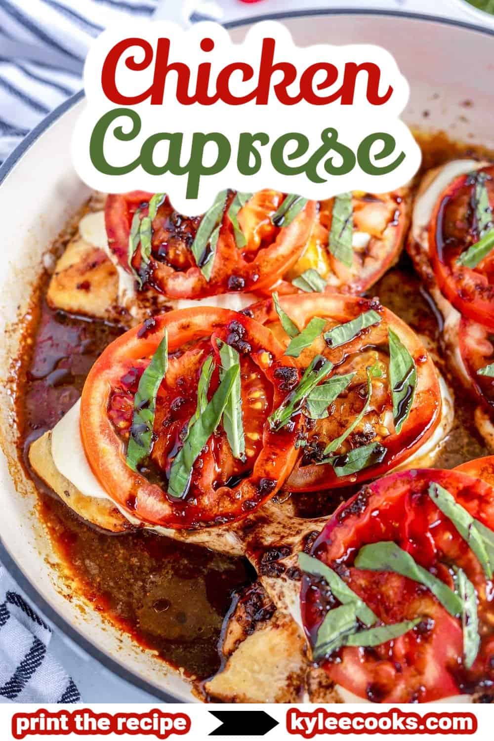 chicken caprese with text overlaid