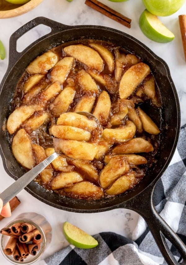 Southern Fried Apples Recipe-11