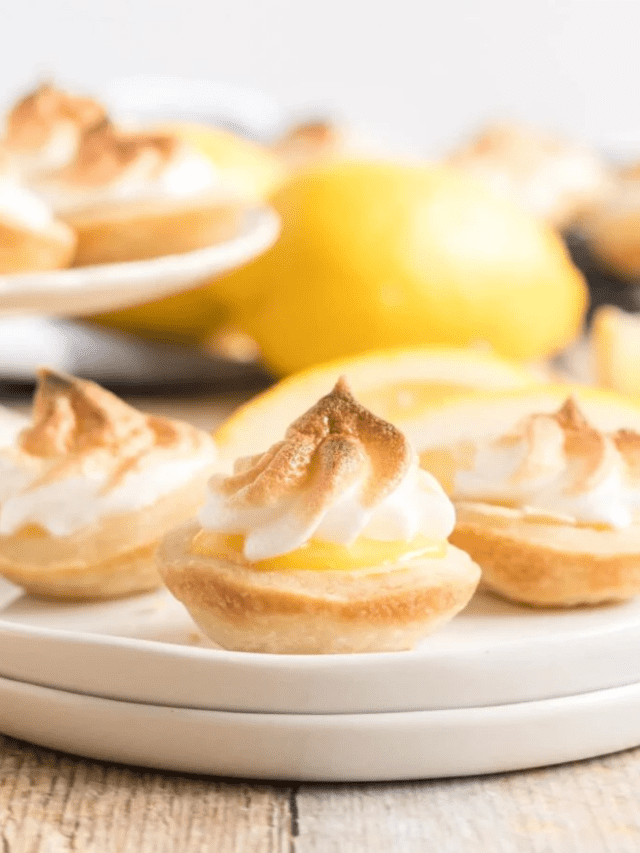 Easy Lemon Meringue Pie (Minis)