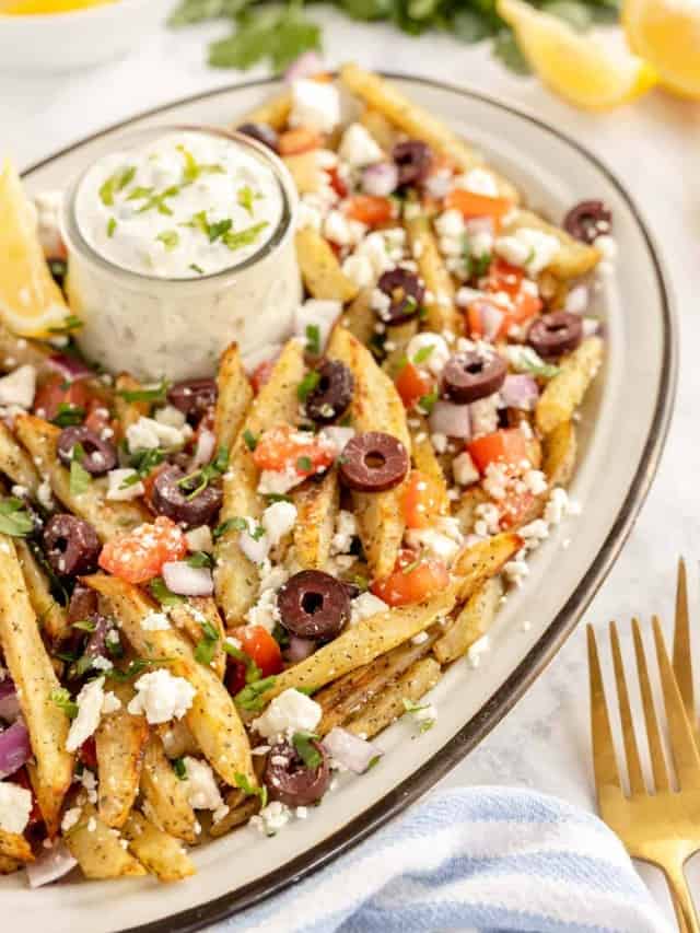 Homemade Greek Fries