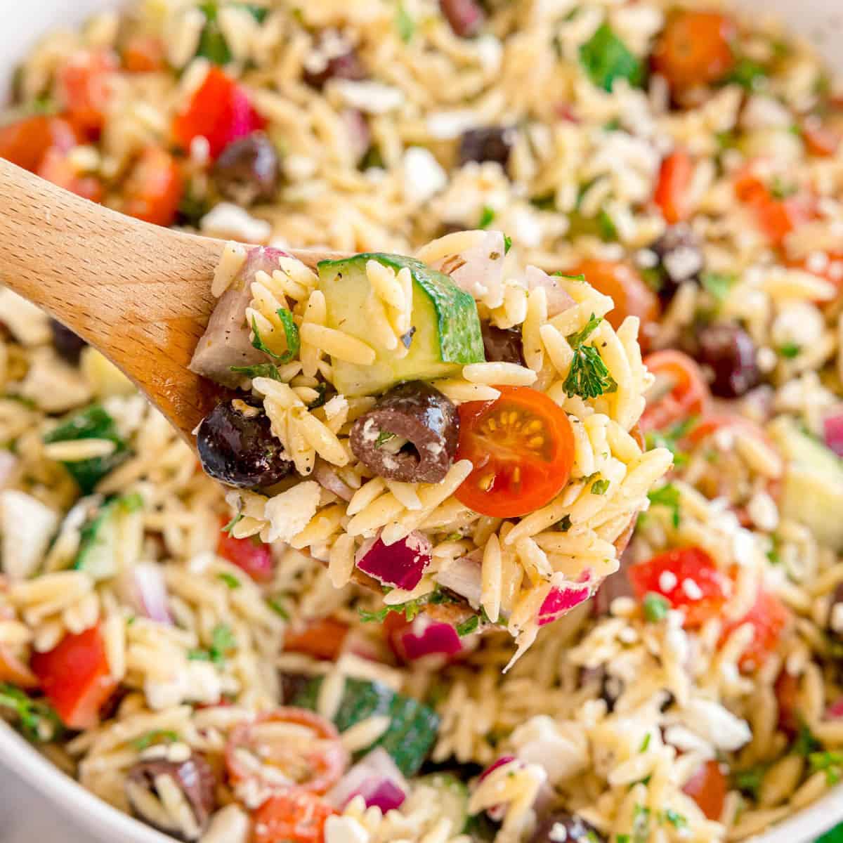 Mediterranean Orzo Pasta Salad
