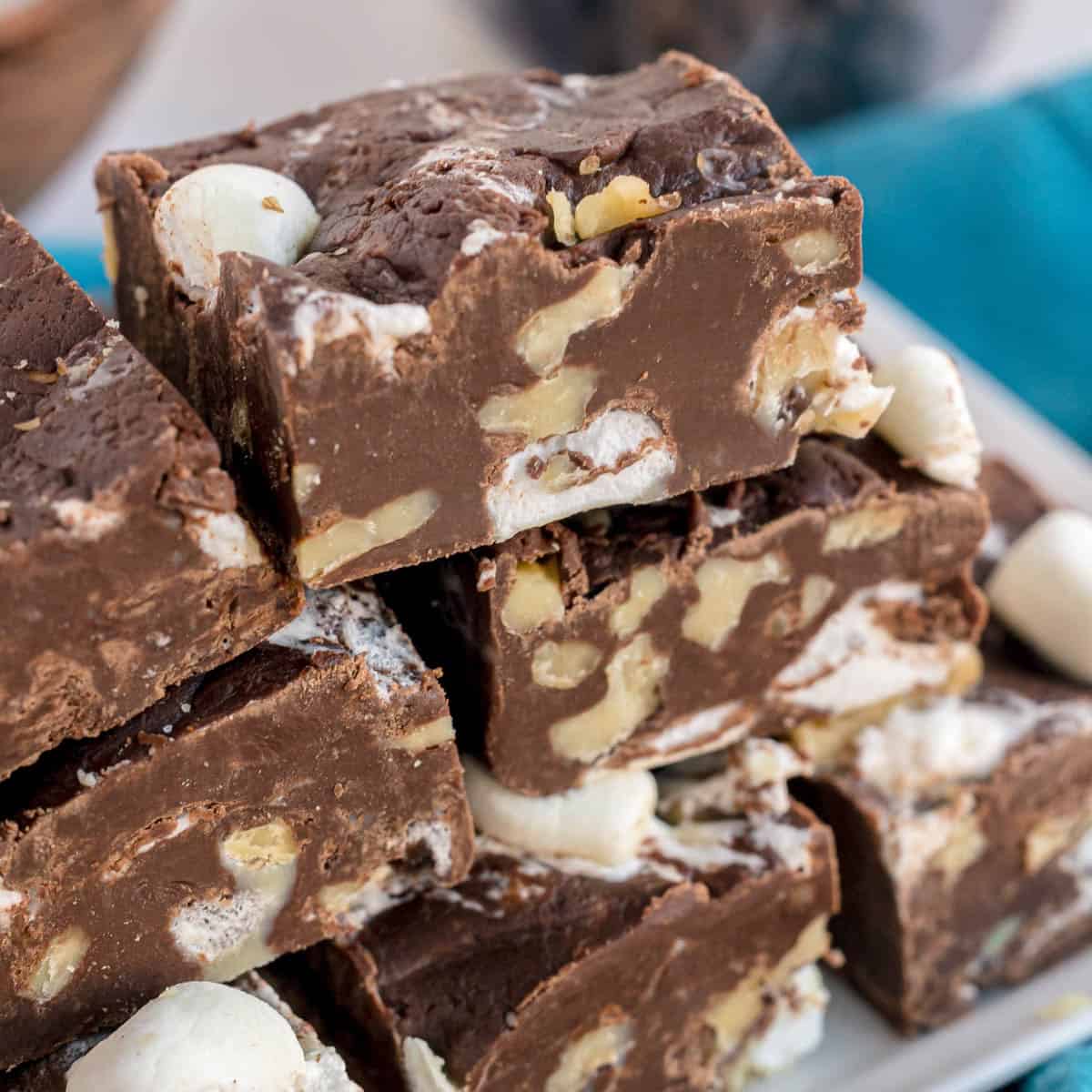 Rocky Road Fudge